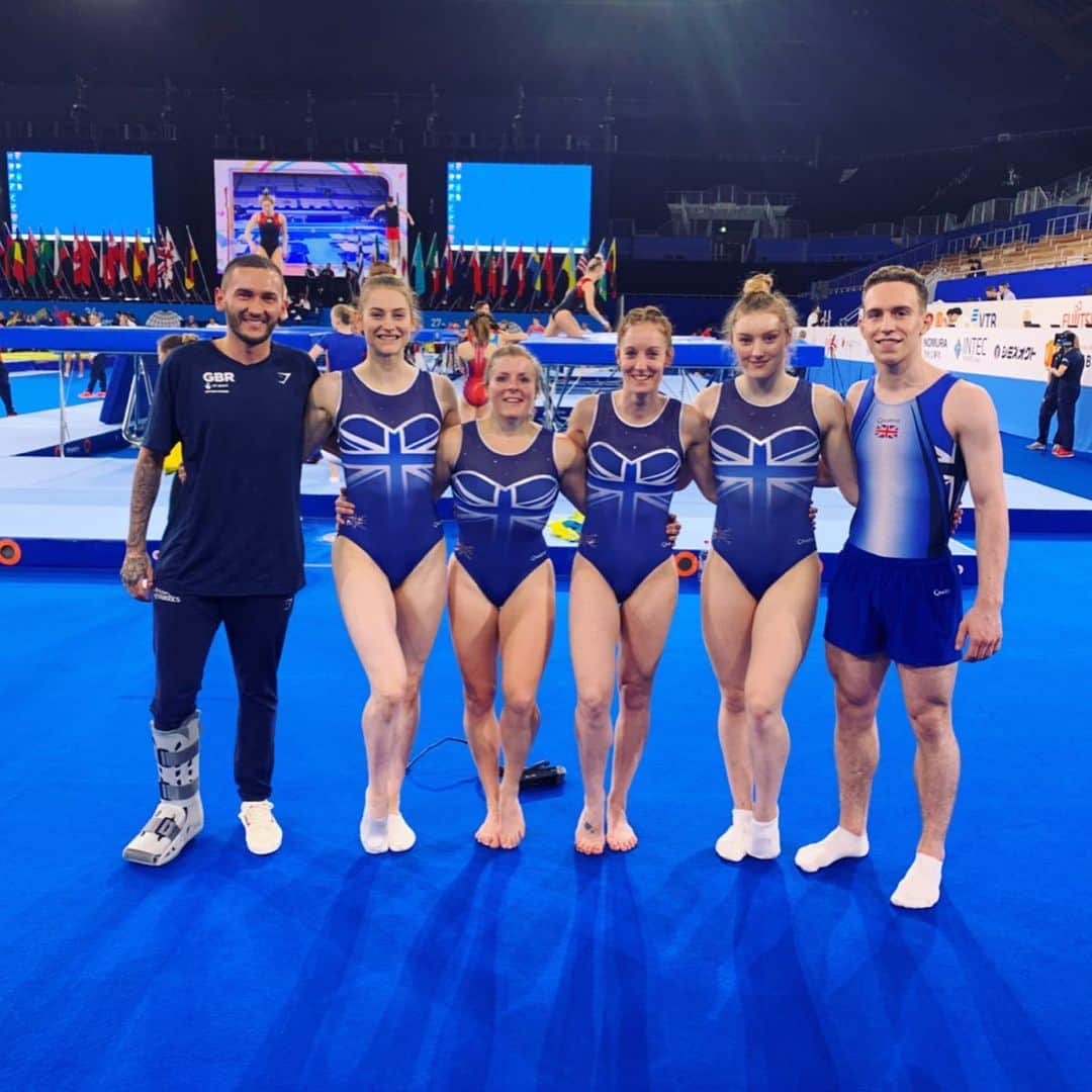 ブライオニー・ペイジさんのインスタグラム写真 - (ブライオニー・ペイジInstagram)「First Podium training ✅ 🇬🇧」11月26日 17時51分 - bryony_page