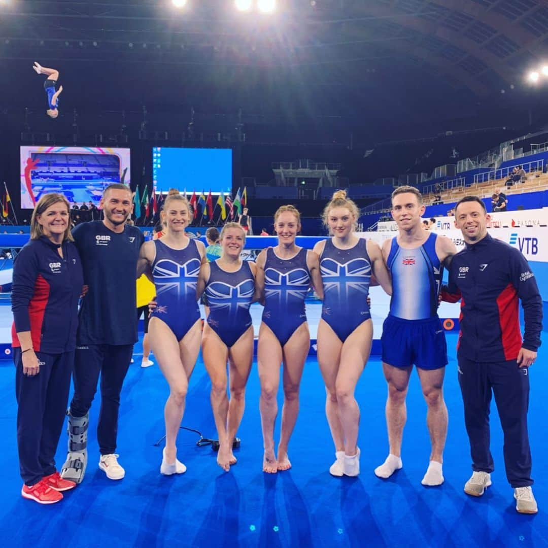 ブライオニー・ペイジさんのインスタグラム写真 - (ブライオニー・ペイジInstagram)「First Podium training ✅ 🇬🇧」11月26日 17時51分 - bryony_page