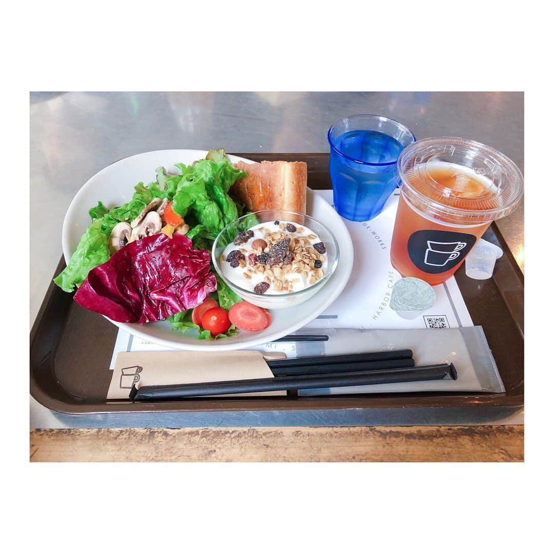 鈴木みのりのインスタグラム：「lunch🍴💕 * #thecups #栄カフェ #栄ランチ #栄 #ヘルシー #ランチ #カフェ  #cafe #lunch」