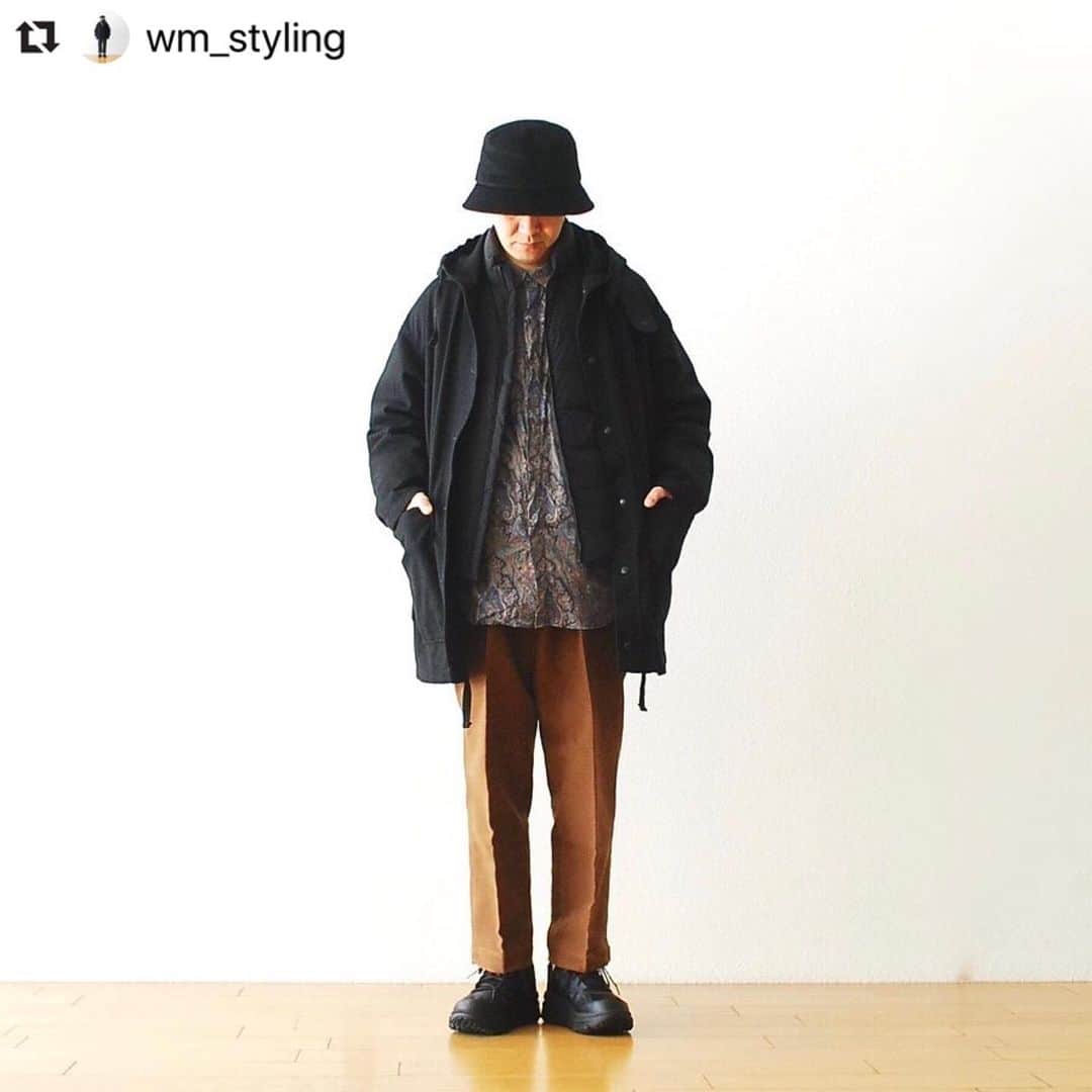 wonder_mountain_irieさんのインスタグラム写真 - (wonder_mountain_irieInstagram)「#Repost @wm_styling with @make_repost ・・・ ［#19AW_WM_styling.］ _ styling.(height 175cm weight 59kg) hat→ #KIJIMATAKAYUKI ￥14,300- jacket→ #EngineeredGarments ￥72,600- shirts→ #EngineeredGarments ￥36,300- pants→ #KAPTAINSUNSHINE ￥30,800- shoes→ #EngineeredGarments × #HOKAONEONE ￥25,300- _ 〈online store / @digital_mountain〉 → http://www.digital-mountain.net _ 【オンラインストア#DigitalMountain へのご注文】 *24時間受付 *15時までのご注文で即日発送 *1万円以上ご購入で送料無料 tel：084-973-8204 _ We can send your order overseas. Accepted payment method is by PayPal or credit card only. (AMEX is not accepted)  Ordering procedure details can be found here. >>http://www.digital-mountain.net/html/page56.html _ 本店：@Wonder_Mountain_irie 系列店：@hacbywondermountain (#japan #hiroshima #日本 #広島 #福山) _」11月26日 18時45分 - wonder_mountain_