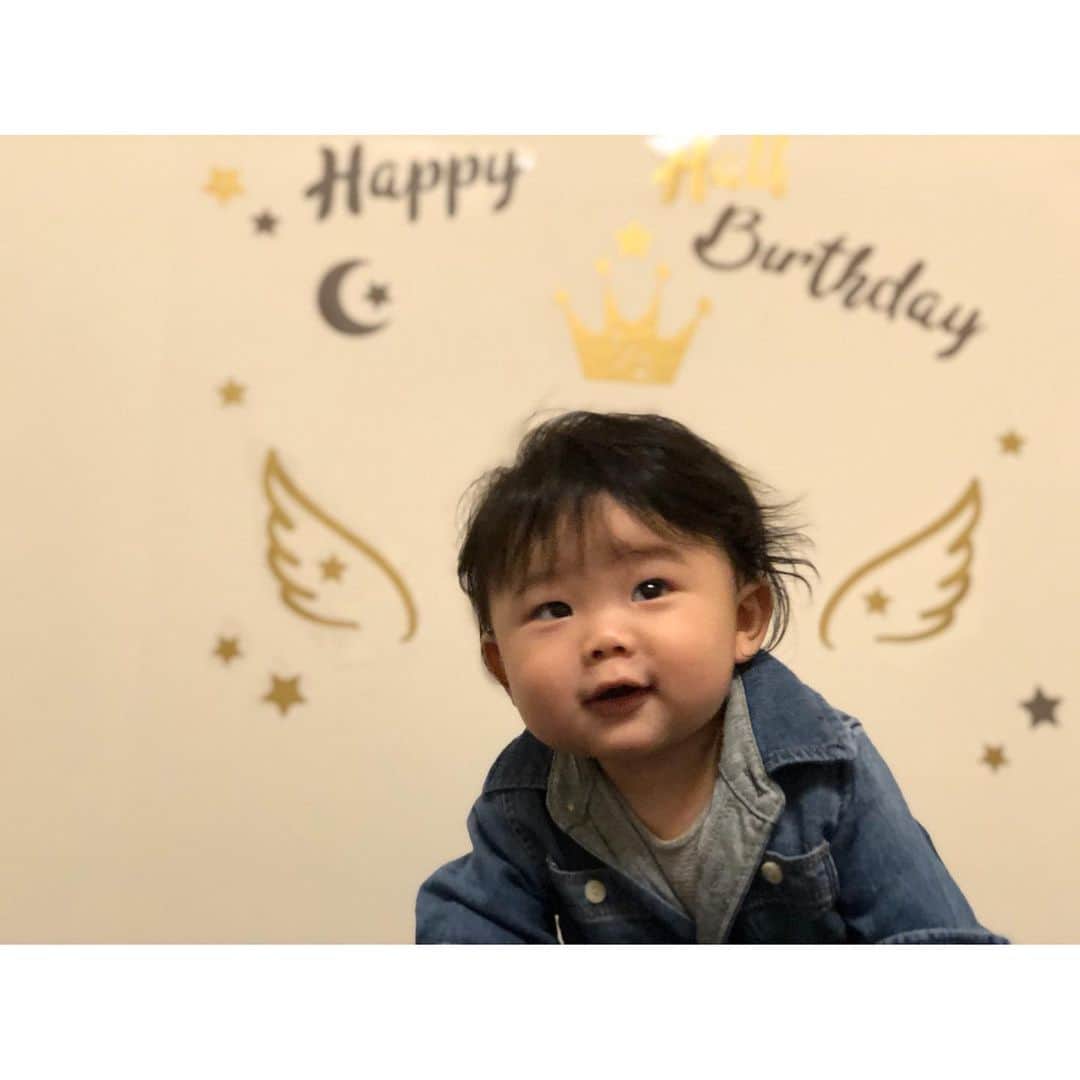村本れいのインスタグラム：「﻿ my sweet angel❤️﻿ ﻿ ﻿ ﻿ ﻿ ﻿ ﻿ ﻿ ﻿ ﻿ #ハーフバースデー﻿ #ママ一年生　#0歳児ママ　﻿ #都内ママ　#男の子ママ　#令和ベビー　#親バカ部ig_baby」