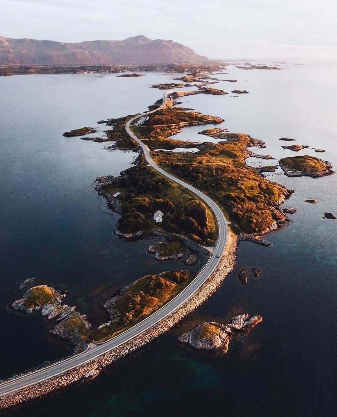Orient Watchさんのインスタグラム写真 - (Orient WatchInstagram)「The Atlantic Ocean Road - an 8.3 km (5.2 mi) long section of County Road 64 that runs through the archipelago in Norway.⁠ ⁠ Timeless capture by @bokehm0n⁠ .⁠ .⁠ .⁠ .⁠ .⁠ #atlanticoceanroad #atlanticocean #modernwild #wekeepmoments #atlanticoceanroadnorway #mynorway #visitnorway #fjordnorway #thebestofnorway #unlimitedscandinavia #norway2day #dronephotography #dronestagram #djimavic #dreamchasernorway #folkgreen #wowplanet #makemoments #travel #travelinspo #norway #scandinavia ⁠ ⁠」11月27日 0時00分 - orientwatch