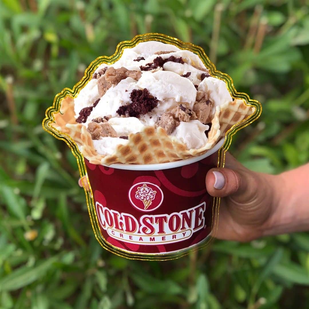 コールド・ストーン・クリーマリーのインスタグラム：「Super thankful for this ice cream 🍦😋 what are you thankful for?」
