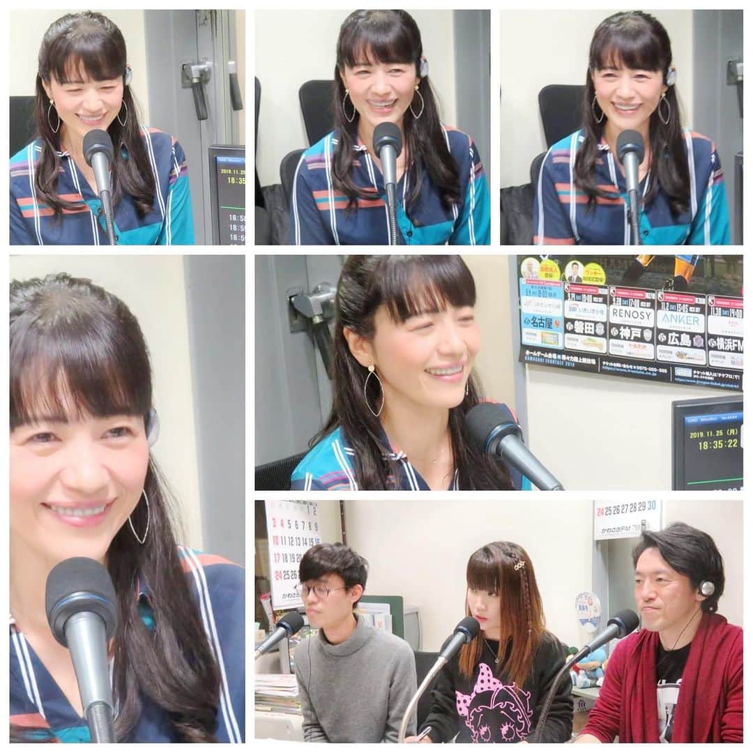 うちやえゆかさんのインスタグラム写真 - (うちやえゆかInstagram)「25日かわさきFMさんにお邪魔させていただきました♫﻿ 2番組続けて1時間の出演。 6名のアーティストのみなさんと音楽のことや、﻿ アニメのことなどなどお話しをさせていただきました。﻿ たくさんの写真を繋いでまとめてくださいました！﻿ 楽しかった様子ご覧いただければと思います。﻿ ﻿ ①18:00～『ロック音!!Monday』﻿ #YATCH さん #岡本真由佳 さん #Olly さん﻿ ﻿ ②18:30～『MUSIC WAY!WAY!』﻿ #作田シロー さん #森嶋祐 さん #アンナレイ さん﻿ ﻿ 質問コーナーや占いのコーナー等があり、﻿ 自分について￼￼を問われ、考えたりするのは、﻿ なんだか久しぶりで頭使いましたw楽しかったです☆﻿ 皆さんと和やかにワイワイと過ごしたあっという間の﻿ 時間でした。応援ありがとうございました😊﻿ ﻿ ﻿ #かわさきFM #かわさき #FM #radio﻿ #サテライト #スタジオ﻿ #ロック音Monday #MUSICWAYWAY」11月27日 1時02分 - yukauchiyae