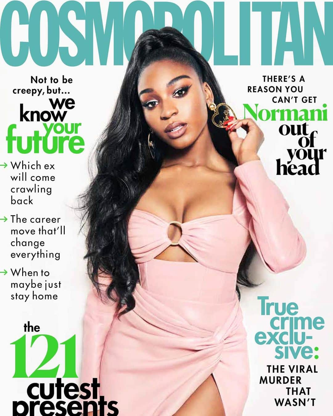 Just Jaredさんのインスタグラム写真 - (Just JaredInstagram)「@normani is on the cover of @cosmopolitan! Check out more photos and interview highlights on Just Jared.  Photo: Ellen von Unwerth/Cosmopolitan」11月27日 1時08分 - justjared