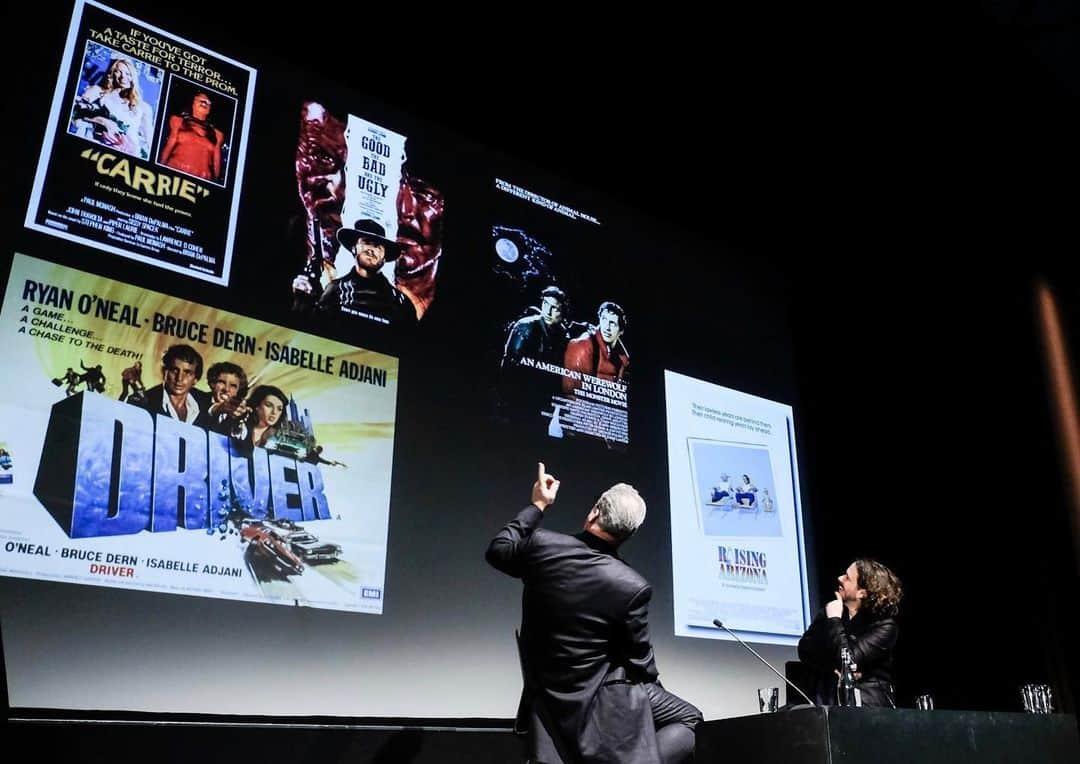 エドガー・ライトさんのインスタグラム写真 - (エドガー・ライトInstagram)「At #mk3d last night onstage at the @britishfilminstitute with Mark Kermode discussing some all time favs. Photos by Julie Edwards (@edwards_photo)」11月27日 2時06分 - edgarwright