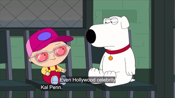 カル・ペンのインスタグラム：「Ok this is insane. Love it. Thanks, Stewie!  Your Pal, Kal Penn 😂」