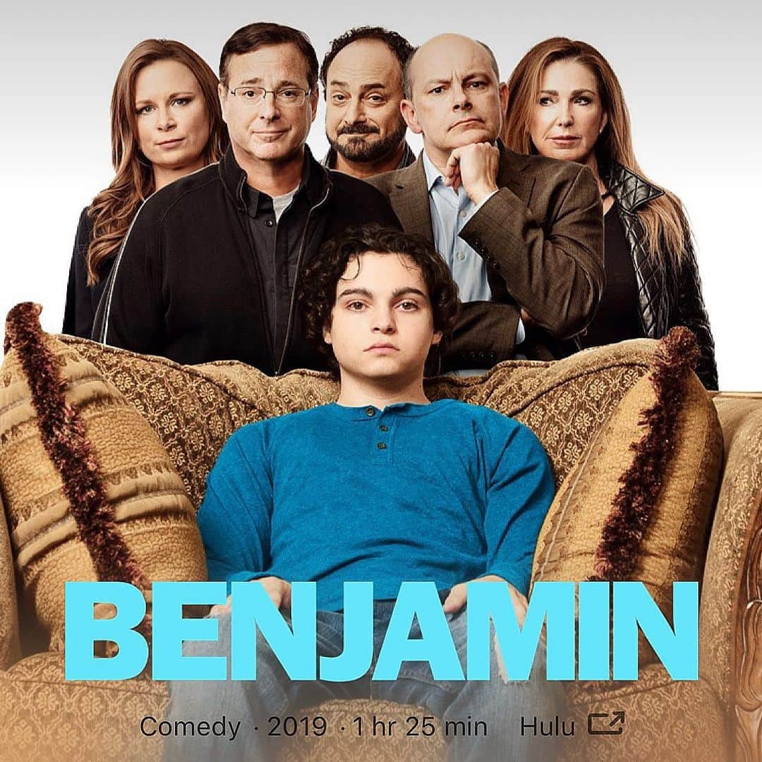 ボブ・サゲットさんのインスタグラム写真 - (ボブ・サゲットInstagram)「Happy to type that my movie “Benjamin” is just now @itunes & @appletv @hulu and got a 90% score on Rotten Tomatoes.🍅 Or a 90% tomato on iTunes. I dunno. You can rent or buy it now at:  iTunes —> apple.co/2QOFpRd AppleTV—> apple.co/2OJ9rDx —Hope you enjoy it over the holidays.  Thanks to a great cast: @rob_corddry @kevinpollak123 @maxwolfburkholder @marylynnrajskub @peri.gilpin @davefoley @cheri_oteri @davidhulldavidhull @iclara.mamet @james_preston_rogers #jonnyweston @drdrewpinsky @lyriqbent & producer @nicholastabarrok」11月27日 4時14分 - bobsaget