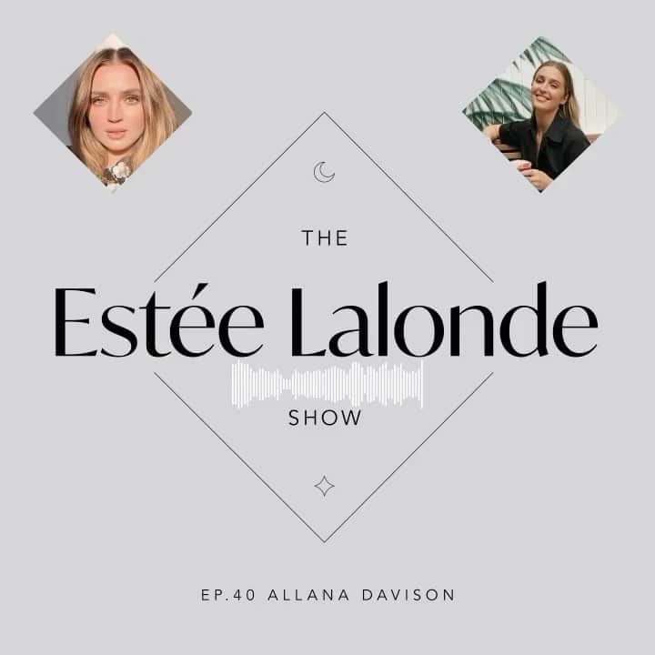 Estée Lalondeのインスタグラム：「On this episode of The Estée Lalonde Show, I talk to Allana Davison ( @allanaramaa ) who was in town! As a fellow Canadian, it was great to talk all things Canadian and reminisce on when we first met. But we also delved into her opinion and her experience on trolling, standing up for herself and setting boundaries on the internet. Also, we couldn’t not talk about…the burn! This episode is full of laughs and will instantly lift your mood, i genuinely laughed so much whilst recording this-Enjoy! 💕✨ @esteelalondeshow #ELshow」