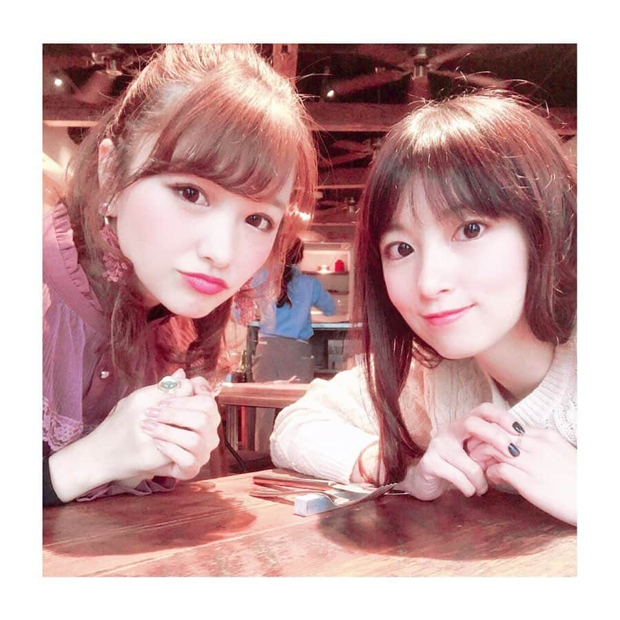 相田瑠菜さんのインスタグラム写真 - (相田瑠菜Instagram)「♥️百合沙TIME♥️﻿ 朝からフルコース堪能🍽w ﻿ 外で会うとただの美人、いーなー。﻿ 家のヲタクちゃんを引き出したい♡←﻿ 百合沙のいい所もっと知りたくなる😍❗️﻿ ﻿ 次はクリスマス時期飲む約束した🎄💕﻿ あー楽しみ🐰*°﻿お腹いっぱいだー!! ﻿ #ランチ #渋谷 #女子会 ﻿#フルコース  #lunch #salad #cake #shibuya ﻿#買い物 #新宿 #ランチ #女子会  #japanesegirl #japanesefood  #followｍe #followforfollowback  #liked #likeforlikes #likeforfollow  #happytime #smile #goodmorning」11月27日 14時32分 - _aina_official