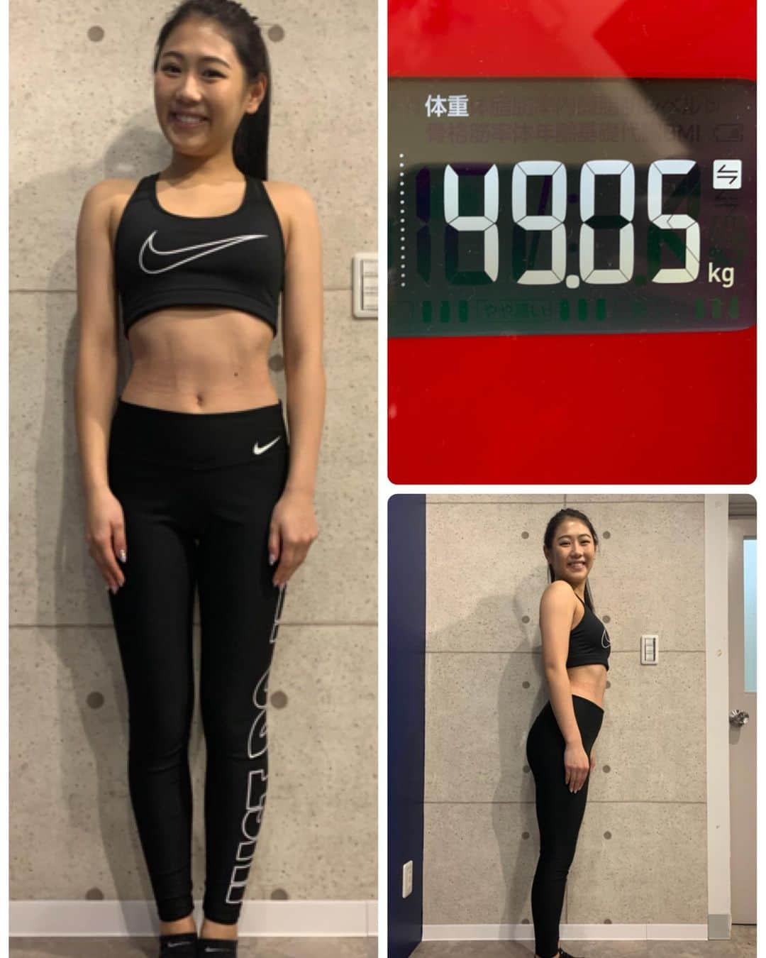 西野未姫さんのインスタグラム写真 - (西野未姫Instagram)「ダイエット開始から 1ヶ月27日目！！ サマースタイルアワードまであと4日😳  だいぶ見た目がスッキリました🥺✨ でもなかなか体重49キロを切れないですね、、、 もうここまできたら体重より見た目！！ 見た目が綺麗になれれば体重は気にしないで平気とトレーナーさんに言われました☺️ こんなに痩せれたけど、大会終わったらリバウンドしてしまうんじゃないかと言う不安が…  絶対リバウンドしたくない😭  私の本当の目的は1月にある成人式❤️ とりあえず残り4日必死に頑張ります！！ みなさんのコメント読んでるとダイエット一緒に頑張ってる人たくさんいて嬉しいし励みになります🥺💓 一緒に頑張りましょう！！！ みなさんはどんな感じですか？？ #ダイエット #サマスタ #西野未姫と一緒に痩せよう #やっと笑顔 #笑顔なのにブサイク #なんで #すっぴんでもないのに #なんでなんで」11月27日 15時30分 - nishinomiki_official