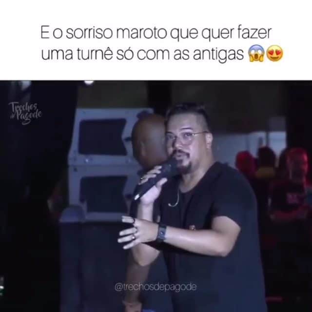 Sorriso Marotoのインスタグラム：「Já pensou se fosse verdade? 😂😂 Diz aí qual  música não ia poder faltar nesse Festival da Sofrência? 😀😂 #Repost @trechosdepagode ・・・ O brasileiro não está preparado psicologicamente pra isso! 😂 | Marca aí quem vai sofrer com vc nesse show 😂❤️」