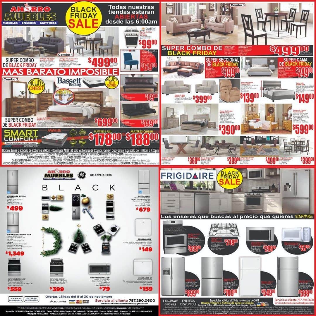 ミゲール・コットのインスタグラム：「@ahorromuebles ▪◾⬛ BLACK FRIDAY ⬛◾▪ -La venta mas esperada, solo tendras 1 solo dia para aprovechar todos estos grandes especiales en muebles, enseres y mattress solo los podras conseguir en un Ahorro Muebles cerca de ti. ¡Te esperamos! *Todas nuestras tiendas abriran a las 6:00 AM* *No aplica a lay away, ni ventas anteriores* *Entrega a toda la isla con un costo adicional* *Financiamiento disponible a precio regular* *Valido solo el 29 de noviembre*  #AHORROMUEBLES #BLACKFRIDAY」
