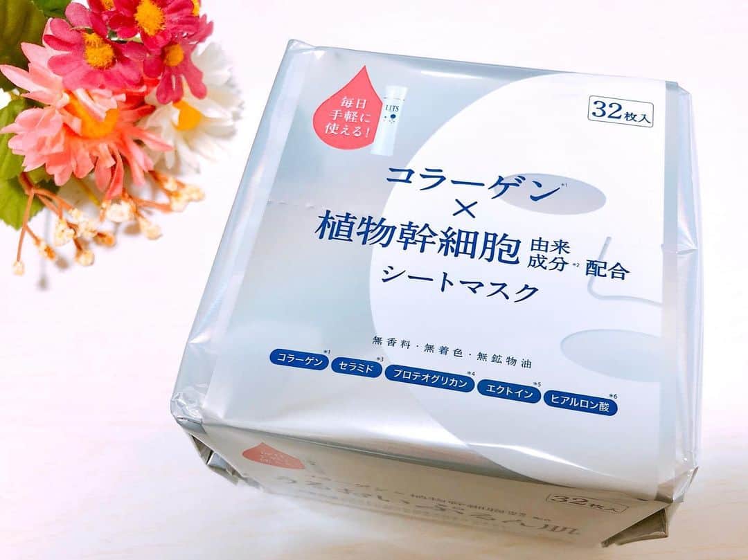山下愛実（まなみるく）のインスタグラム：「《LITS モイストパーフェクトリッチマスク》  化粧水→パック→クリームの 簡単なスキンケアでも充分保湿してくれる✨  32枚入りでこのコスパは毎日パックに最適すぎる◎ 全国のドラックストアで購入できますー！  #LITS#リッツ#リッツモイスト #幹細胞#植物幹細胞#幹細胞コスメ #シートマスク#スキンケア #litsbeauty#ambassador#PR」