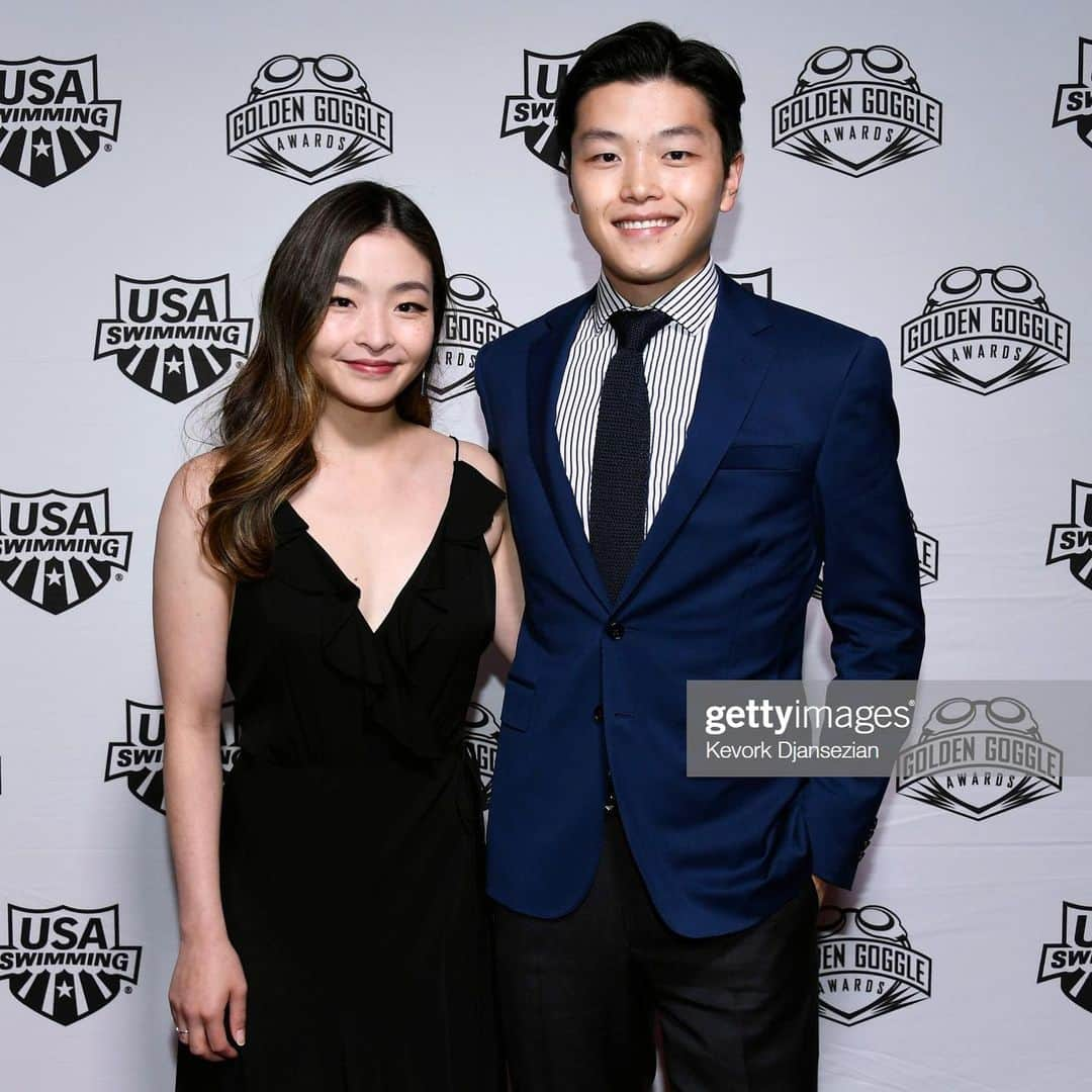 アレックス・シブタニさんのインスタグラム写真 - (アレックス・シブタニInstagram)「On Sunday, we presented at the #GoldenGoggles! Thank you to @usaswimming for having us - we’re excited to cheer on the team when they head back to Tokyo next summer! @teamusa @tokyo2020 📸: Kevork Djansezian」11月27日 11時51分 - shibsibs