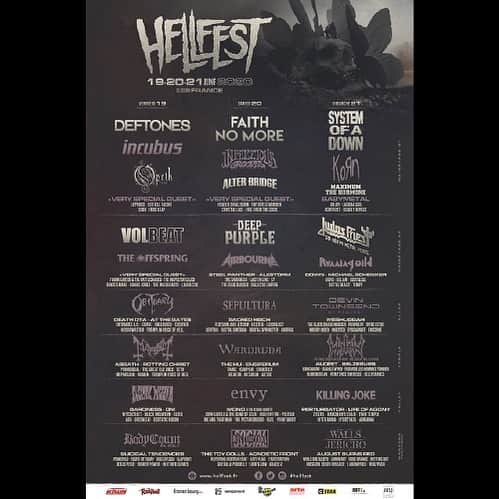 BABYMETALさんのインスタグラム写真 - (BABYMETALInstagram)「“Hellfest 2020” Confirmed!! フランス「Hellfest 2020」出演決定DEATH！！ June 21st, 2020  #BABYMETAL #METALGALAXY #FRANCE」11月27日 11時52分 - babymetal_official