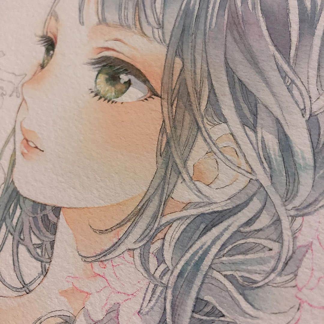 友風子 Yufushiさんのインスタグラム写真 友風子 Yufushiinstagram Illustration Watercolor イラスト 水彩 11月27日 23時26分 Uko Yufushi