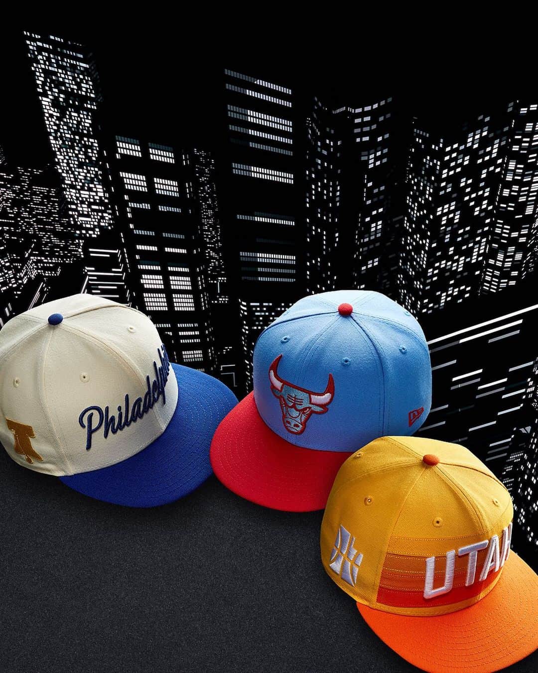 ニューエラ・キャップのインスタグラム：「Your City. Your Team. Your Cap. NBA Authentics: City Series is back with new designs for 2019. Just dropped at neweracap.com」