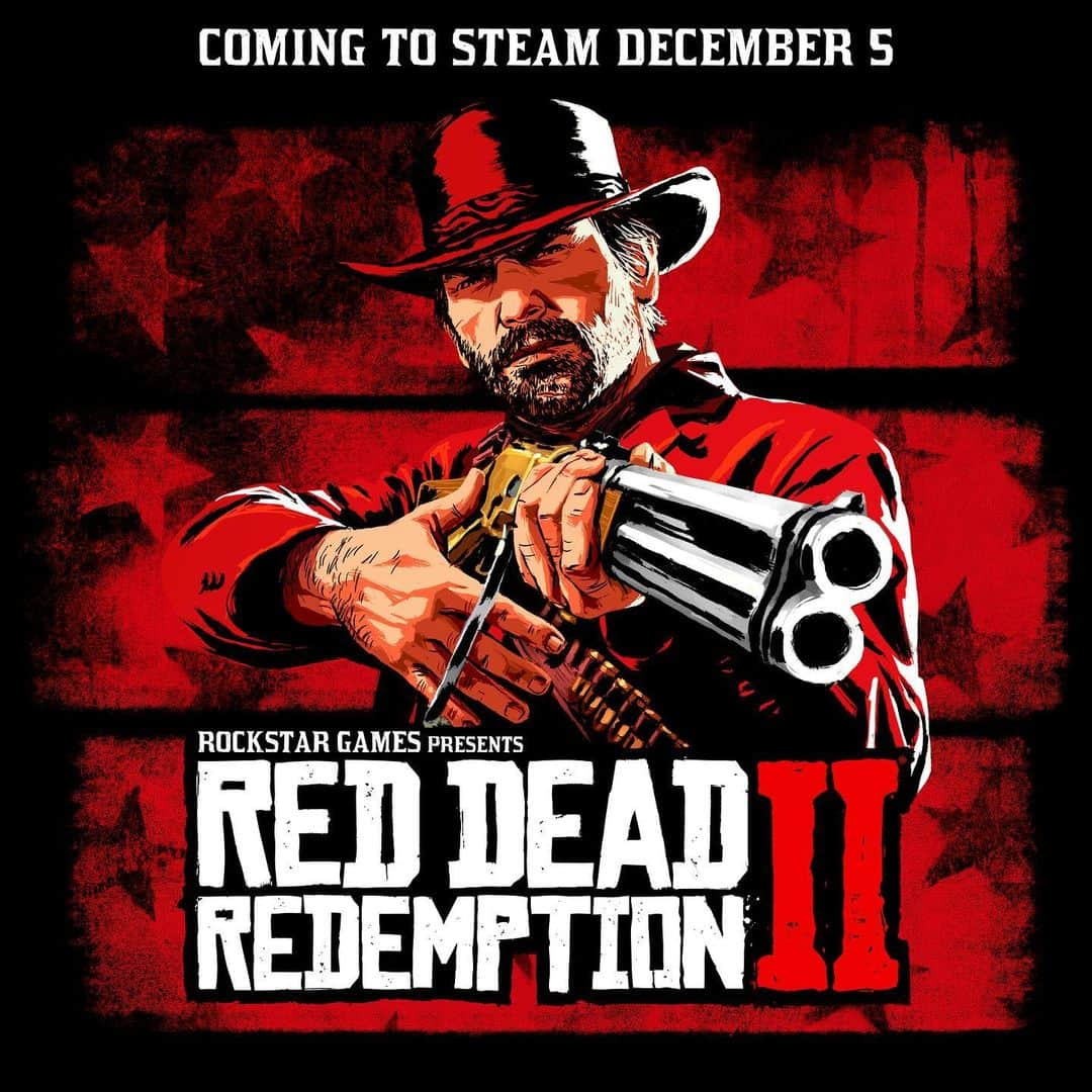 ロックスター・ゲームズさんのインスタグラム写真 - (ロックスター・ゲームズInstagram)「Red Dead Redemption 2 for PC is coming to Steam on December 5」11月28日 0時38分 - rockstargames