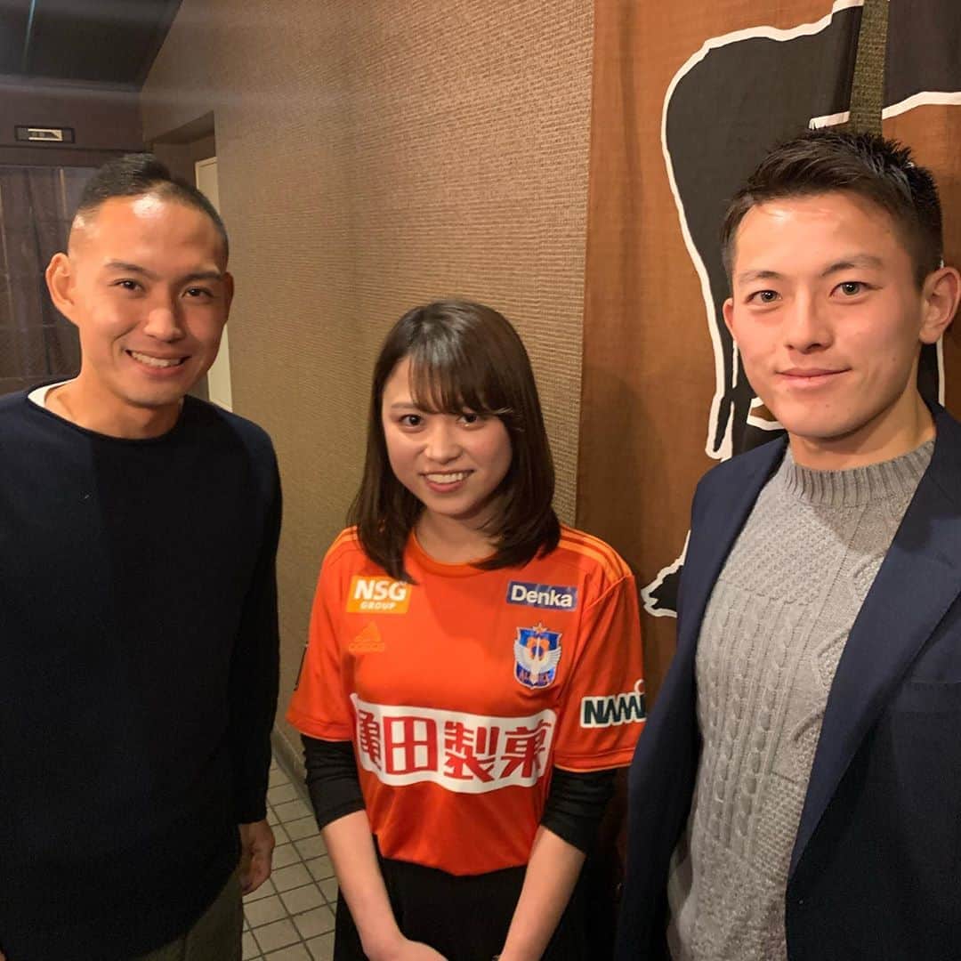 アルビレックス新潟のグルメインスタ