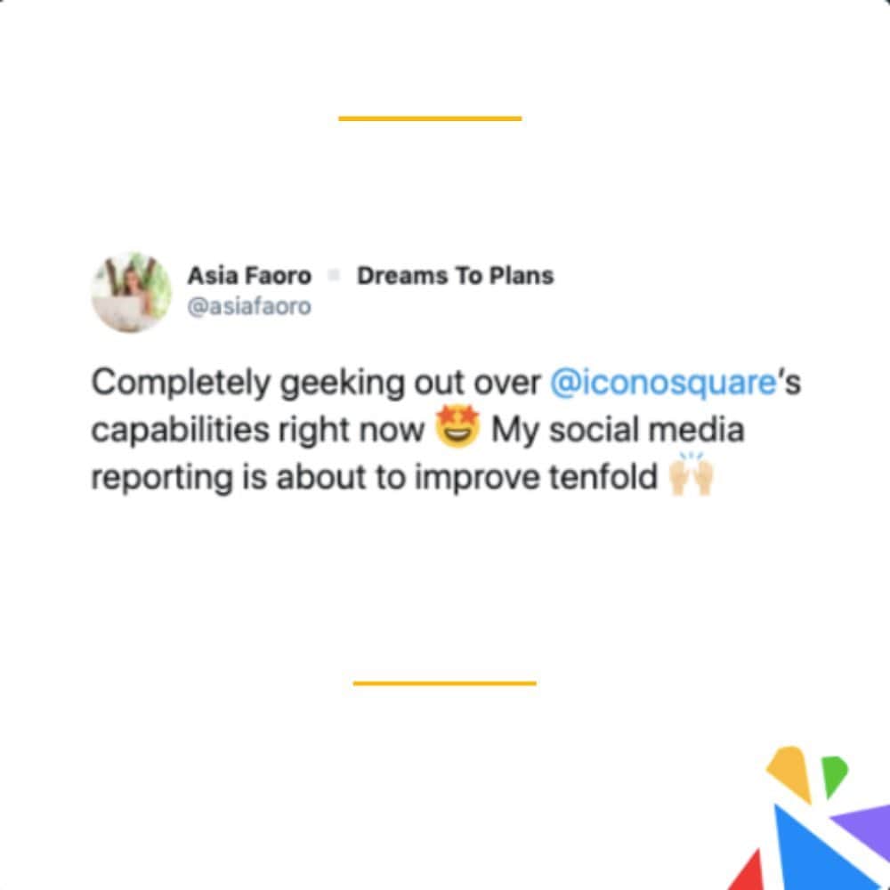Iconosquareのインスタグラム：「We have the best customers! 😍 Thanks for the great feedback - we love hearing this 💕 If you haven't already, try Iconosquare with a 14-day FREE trial: icnsq.re/GetIconosquare-IG (link in bio)」