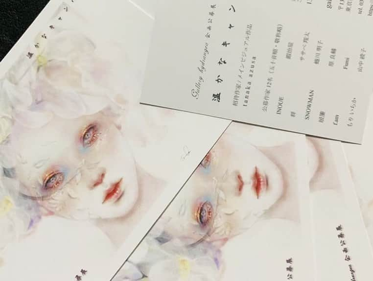 たなかあずささんのインスタグラム写真 - (たなかあずさInstagram)「2020.01　gallery hydrangea 企画公募展『温かなキャンバス』にメインビジュアルとして出展させて頂きます。 会期：2020.01.02(木)～01.12(日)　※定休日：火・水 時間：13:00 ～ 18:30 最終日は17:00まで 会場：gallery hydrangea（東京 曳舟）  入場無料」11月27日 20時04分 - azaza0727