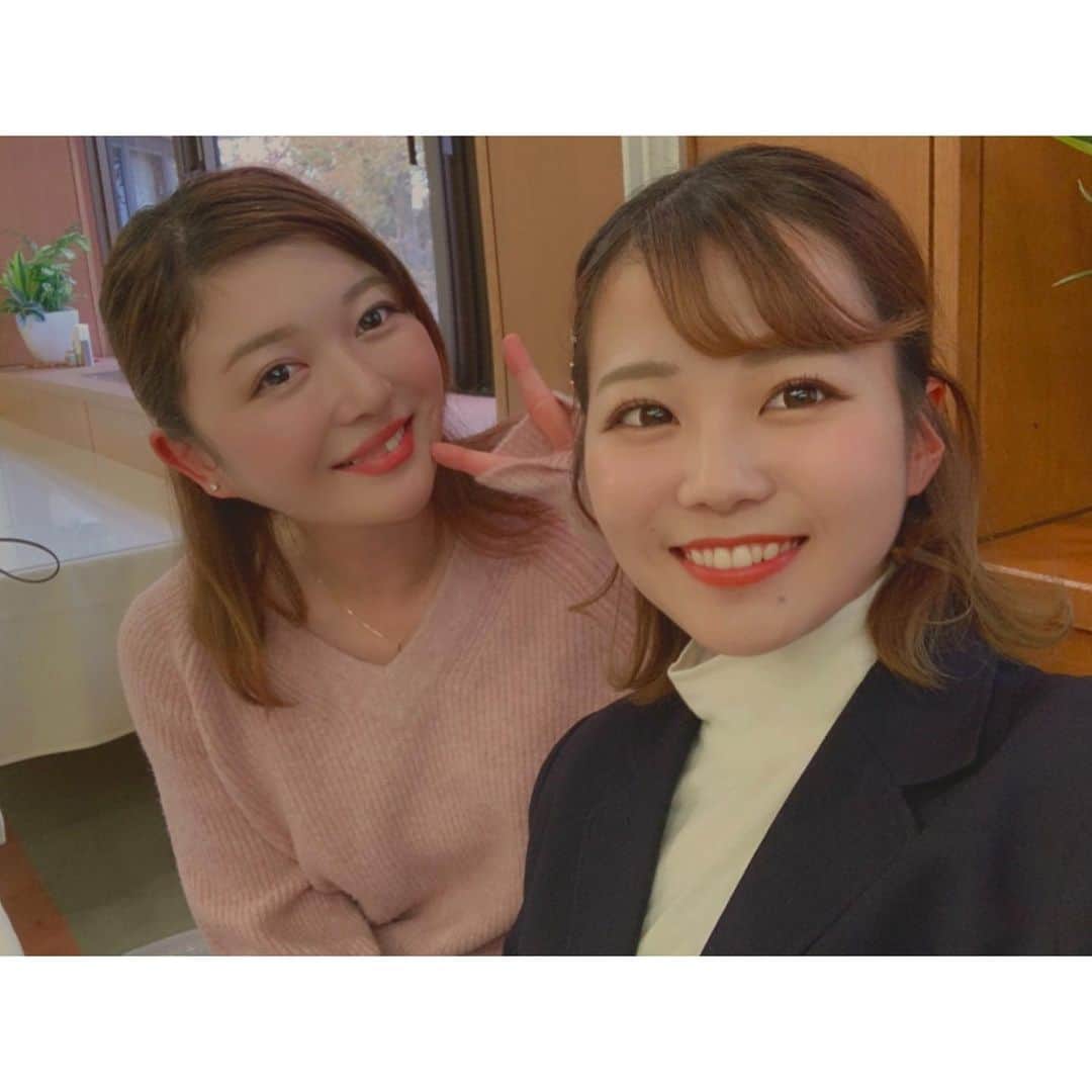 中尾紫乃さんのインスタグラム写真 - (中尾紫乃Instagram)「GDOさんのダイヤモンド会員限定イベントに参加させて頂きました⛳️ ・ そしてそして可愛い木村紗奈さんとご一緒させて頂きました👀💓 ・ もっと頑張ろうと感じた1日でした🏌️‍♀️🏌️‍♀️ . . . . . #gdoヤード #gdo」11月27日 20時20分 - chie_sn0429