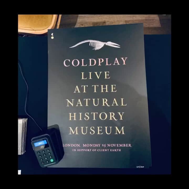 Coldplayのインスタグラム：「Live At The Natural History Museum recap... 🌙☀️ #EverydayLife #Coldplay」
