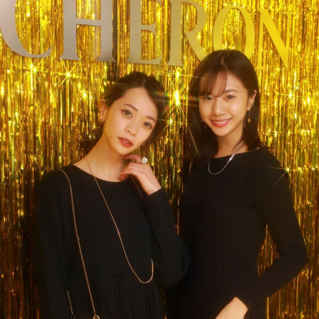 坂田梨香子さんのインスタグラム写真 - (坂田梨香子Instagram)「@boucheron  light up party へ😊  ブシュロンの世界観をたっぷり堪能できる素敵なパーティーでした💛  ジュエリーって本当に心躍る…💍💖 素敵でした。  @rina_otomo 💫 👗&👜とバングルはだいすきな @lise_____________  きらきらー💛」11月27日 22時20分 - rikakosakata_official