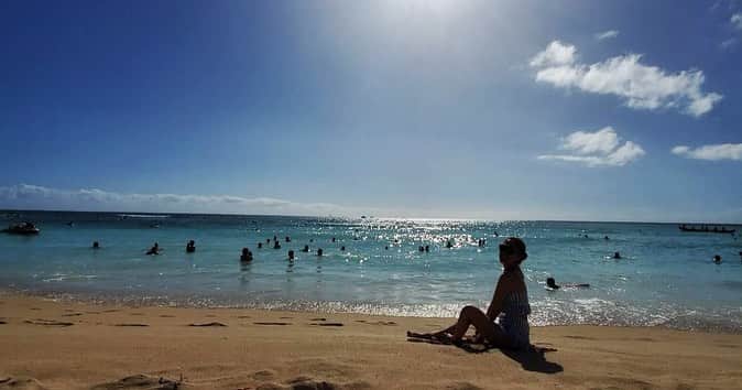 若月雅さんのインスタグラム写真 - (若月雅Instagram)「Hawaii🐬Waikiki🌴✨③ . 3泊5日だったけど、有意義に過ごせたよ(●´ω｀●) また皆で行けたらいいなあ✨ . #Hawaii #Waikiki #インスタ映え #ハワイ旅行」11月27日 22時54分 - miyabi.w_0911