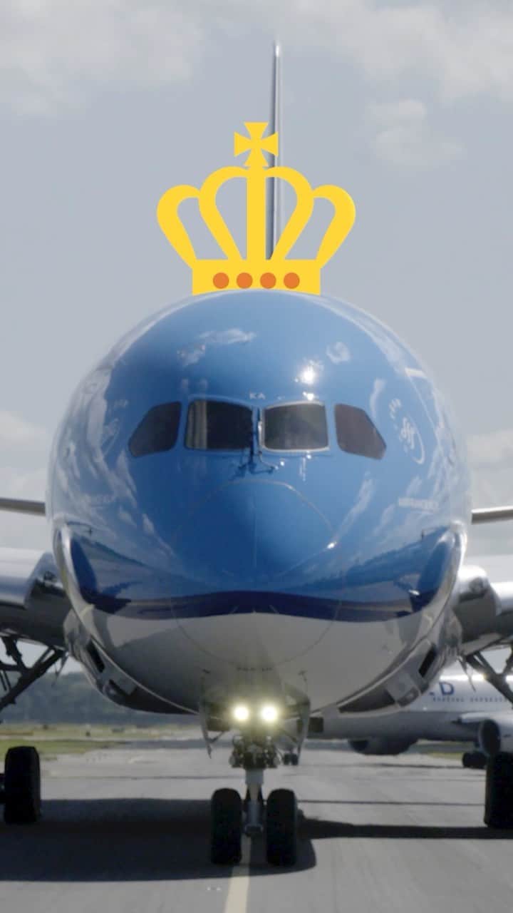 KLMオランダ航空のインスタグラム