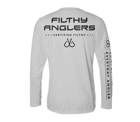 Filthy Anglers™さんのインスタグラム写真 - (Filthy Anglers™Instagram)「Product Feature Wednesday: Our New UPF 40 long sleeve shirt- When you need some sun protection or just a little extra warmth our Filthy long sleeve t-shirt is the perfect solution. This shirt provides 40 UPF sun protection and moisture-wicking. It will keep you cool in the summer and warm in the winter, the perfect year-round shirt for any angler. Grab yours today at www.filthyanglers.com, available in two colors (swipe left to see) #fishing #bassfishing #outdoors #filthyanglers #fish #upf #trout #boat #salmon #giftideas」11月28日 9時39分 - filthyanglers