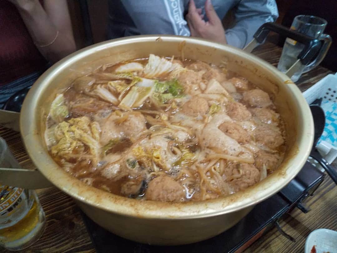 TAJIRIのインスタグラム：「Sumo wrestler food ''CHANKO" #tajiri #japanesefood #ajpw #prowrestling」