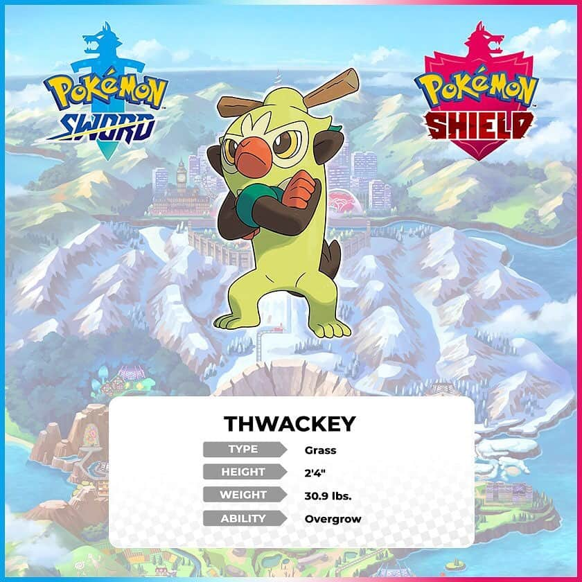 Pokémonさんのインスタグラム写真 - (PokémonInstagram)「Haven’t met the evolved forms of Grookey yet? Swipe to evolve! 🍃 ➡️ #PokemonSwordShield」11月28日 1時24分 - pokemon