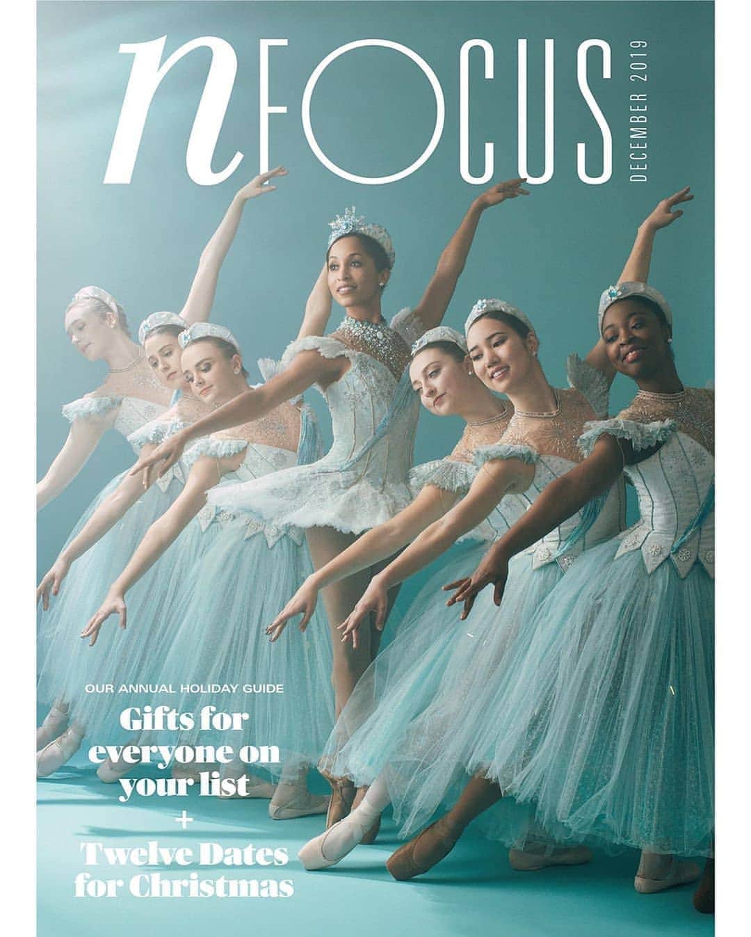 Lily Saito (齊藤莉理)のインスタグラム：「Tis the season ❄  So happy to be on this season's issue of @nfocusmagazine with these beautiful ladies 💙」