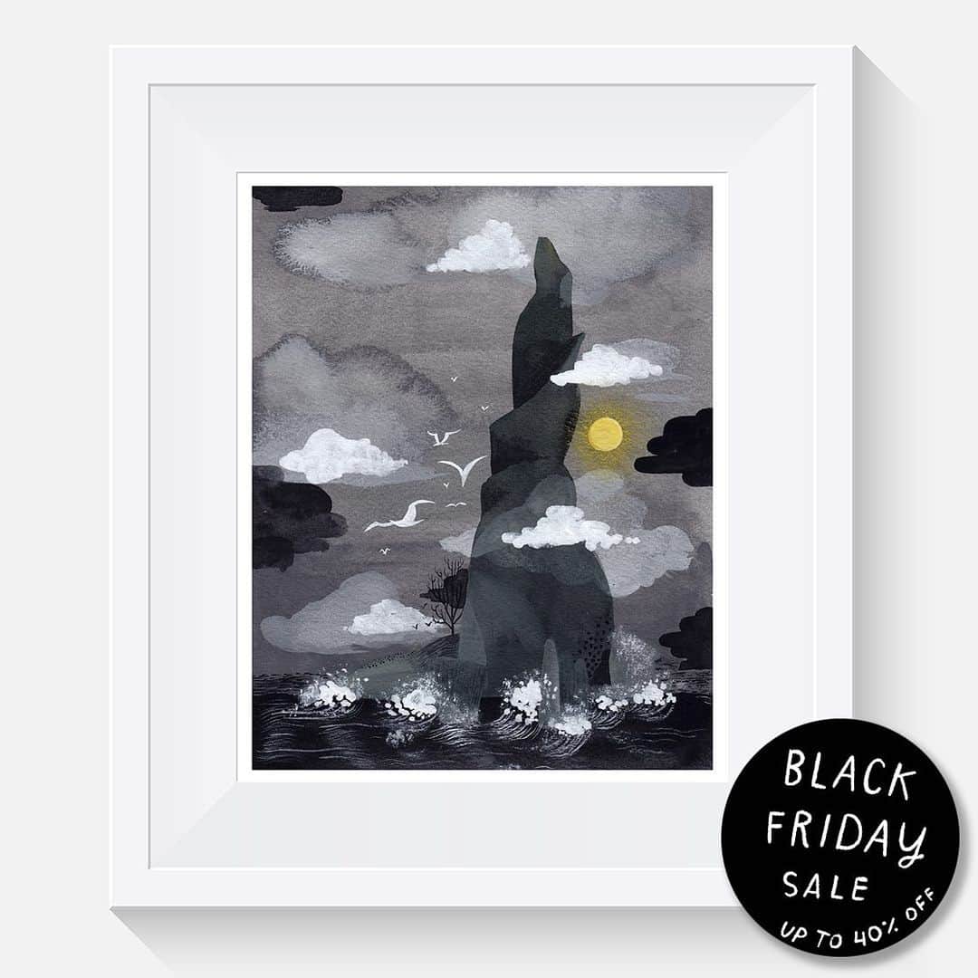 Dinara Mirtalipovaのインスタグラム：「We have NEW art prints in! Also, I have been receiving inquiries about our Black Friday Sale and we figured we will have it earlier this year. So enjoy up to 40%off on variety of products, like tea towels, gift wrap, art print and calendars and planners AND! including Fine Art Prints too. No code needed, discounts taken at the checkout.  #blackfridaysale #shopsmall」