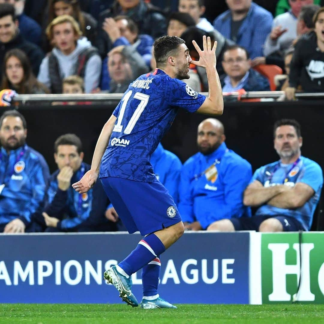 チェルシーFCさんのインスタグラム写真 - (チェルシーFCInstagram)「@MateoKovacic8 draws us level with his first Chelsea goal! 👏🔥 #UCL #CFC #Chelsea」11月28日 3時53分 - chelseafc