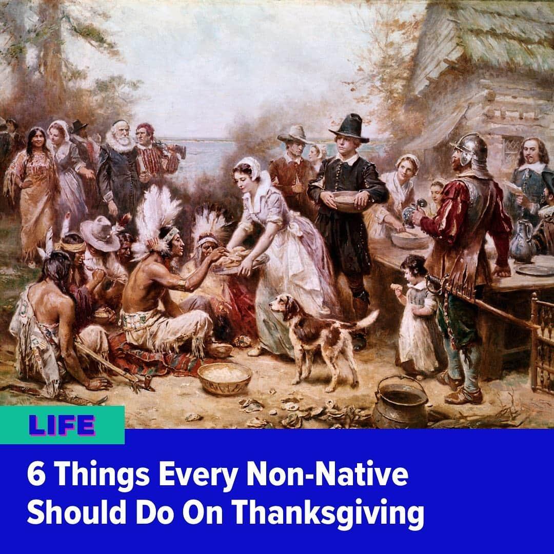 Huffington Postさんのインスタグラム写真 - (Huffington PostInstagram)「Thanksgiving isn't just about turkey and stuffing. The history about the holiday taught in classrooms is often whitewashed. We asked Indigenous people what everyone should know about the holiday — and how non-natives can be better allies. // Find out more by going to our linkin.bio page. // 📷 Getty Images⁠⠀」11月28日 5時31分 - huffpost