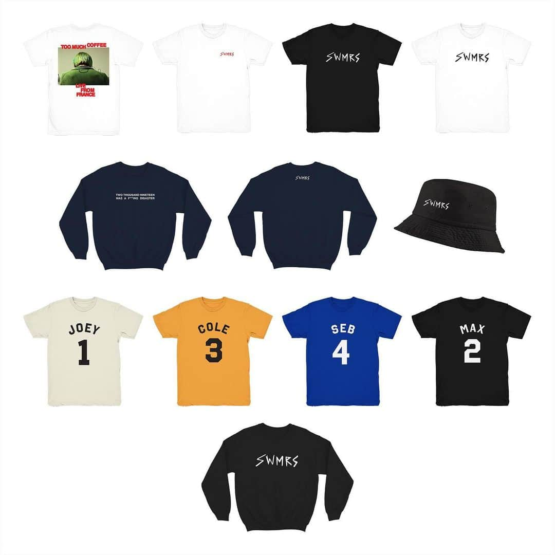 SWMRSさんのインスタグラム写真 - (SWMRSInstagram)「New Merch Site. New Items. Free International Shipping from now until next wednesday.  SWMRSstore.com (link in bio)」11月28日 5時44分 - swmrs