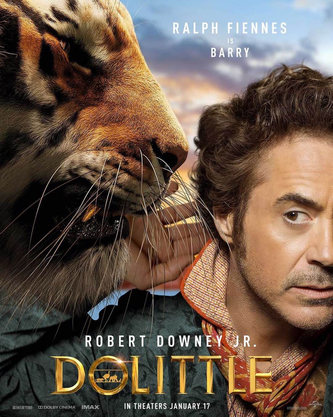 ロバート・ダウニー・Jrさんのインスタグラム写真 - (ロバート・ダウニー・JrInstagram)「Get ready...Ralph Fiennes is Barry.  #Dolittle in theaters January 17.」11月28日 6時12分 - robertdowneyjr