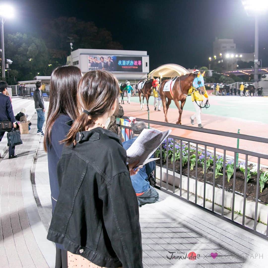 MBS「Kawaii JAPAN-da!」さんのインスタグラム写真 - (MBS「Kawaii JAPAN-da!」Instagram)「. 競馬場 ってどんなイメージですか❓🤔 . 競馬はギャンブル、おじさんばかり・・・ . という印象が強いかもしれませんが、 実はいま競馬初心者でも楽しめるエリアやグルメなども充実していて、 若い世代の間でひそかなデートスポットになっているって知っていましたか❓😉💕 . そこで12月5日(木)放送の【カワイイジャパンダ】は、 . グラビアやバラエティで活躍する#園都（そのみやこ）と、元ＡＫＢ４８で現在は女優として活動している#大島涼花（おおしまりょうか）が、 世間的なイメージとは違う競馬場の魅力をお伝えします‼️😆✨ . . #モデル #柴田紗希 #しばさき #椎名ひかり #ぴかりん #前田希美 #まえのん #くみっきー #舟山久美子 #菅沼ゆり #ゆりっぱ #古関れん #れんちゃん #mbs #mbs動画イズム #見逃し配信 #カワイイジャパンダ . . #大井競馬場 #大井競馬場イルミネーション #競馬場 #競馬」11月28日 18時29分 - kawaii_japan_da