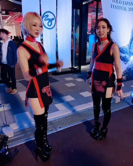 のインスタグラム：「𓇬𓇬𓇬 . グダグダ 毎回揃わない😉♪ . 今夜もあいの様が相方で 踊ります おほほほほほ(←あいの語録)🥰 . 𓇬𓇬𓇬  #tryharddancers#TryHardJapan‬#osaka2nite#yolofes#YOLO#クノイチ#フェスティバル#パーソナルトレーニング#筋肉#トライハードダンサーズ#ショートヘア#ショートカット#ショートカット女子#大阪#中丸千愛」