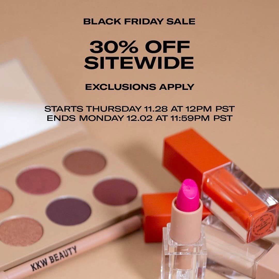 クリス・ジェンナーさんのインスタグラム写真 - (クリス・ジェンナーInstagram)「@kkwbeauty #BLACKFRIDAY sale starts tomorrow at 12pm pst 🖤 30% off sitewide! #KKWBEAUTY @kimkardashian」11月28日 10時52分 - krisjenner