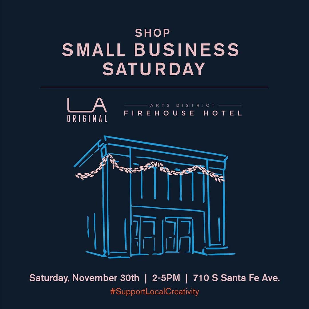 グラフ&ランツのインスタグラム：「Hey! Join us and other local brands for #SmallBuisnessSaturday from 2-5PM at 710 S Sante Fe #SupportLocalCreativity」