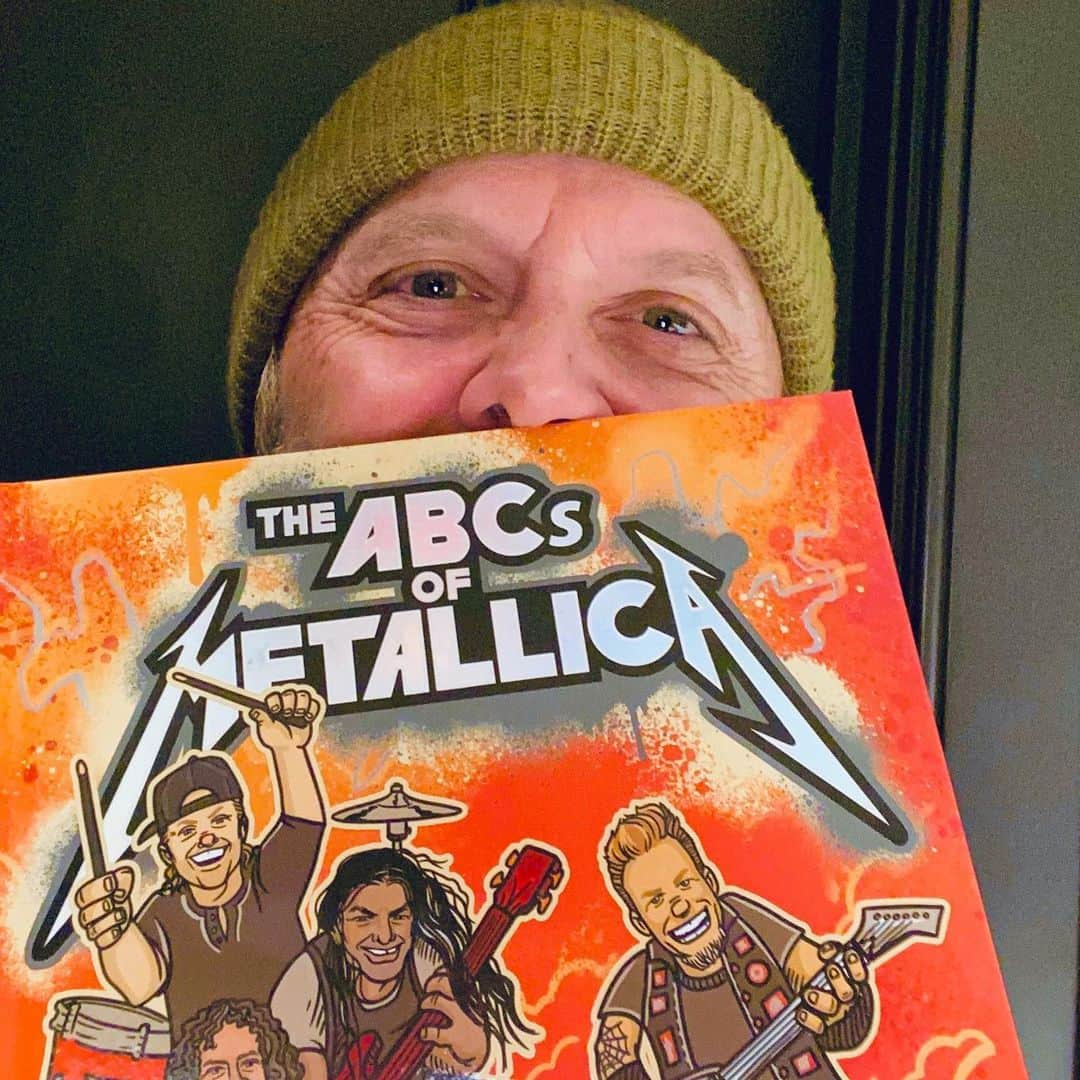 メタリカさんのインスタグラム写真 - (メタリカInstagram)「Just in time for the holidays, “The ABCs of Metallica” is on shelves and ready to ship! Get your copy of this illustrated history of Metallica from A to Z, perfect for fans of all ages. A portion of all proceeds benefits the @AllWithinMyHandsFoundation.  Available now at Metallica.com, @Amazon, and @BarnesAndNoble. ・・・ #Repost @larsulrich ・・・ How crazy cool is this?!?! Happy Wednesday....🤪 #wanna」11月28日 12時04分 - metallica