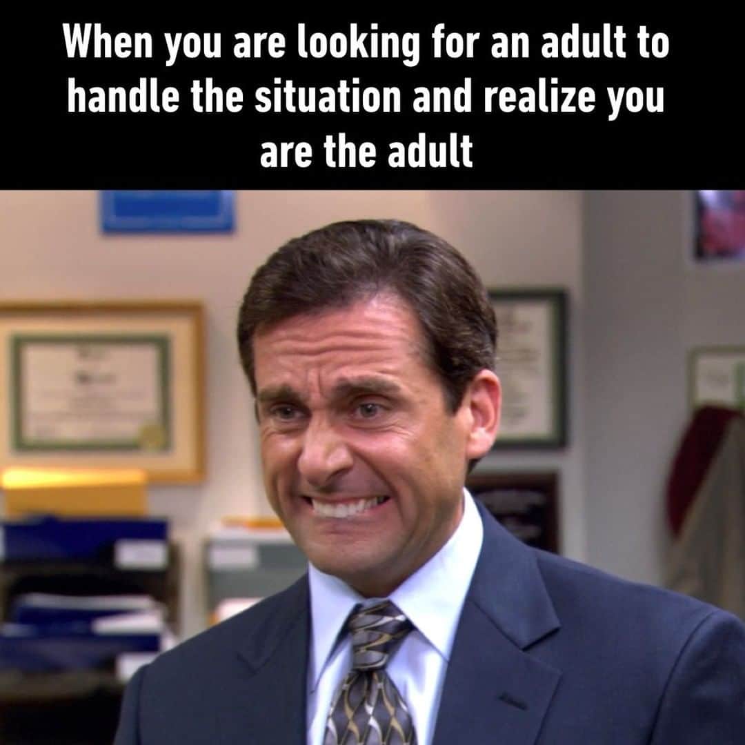 9GAGさんのインスタグラム写真 - (9GAGInstagram)「In search for an adult who is more successful at adulting to teach me⠀ #theoffice #adulting #michaelscott #9gag」11月28日 12時07分 - 9gag