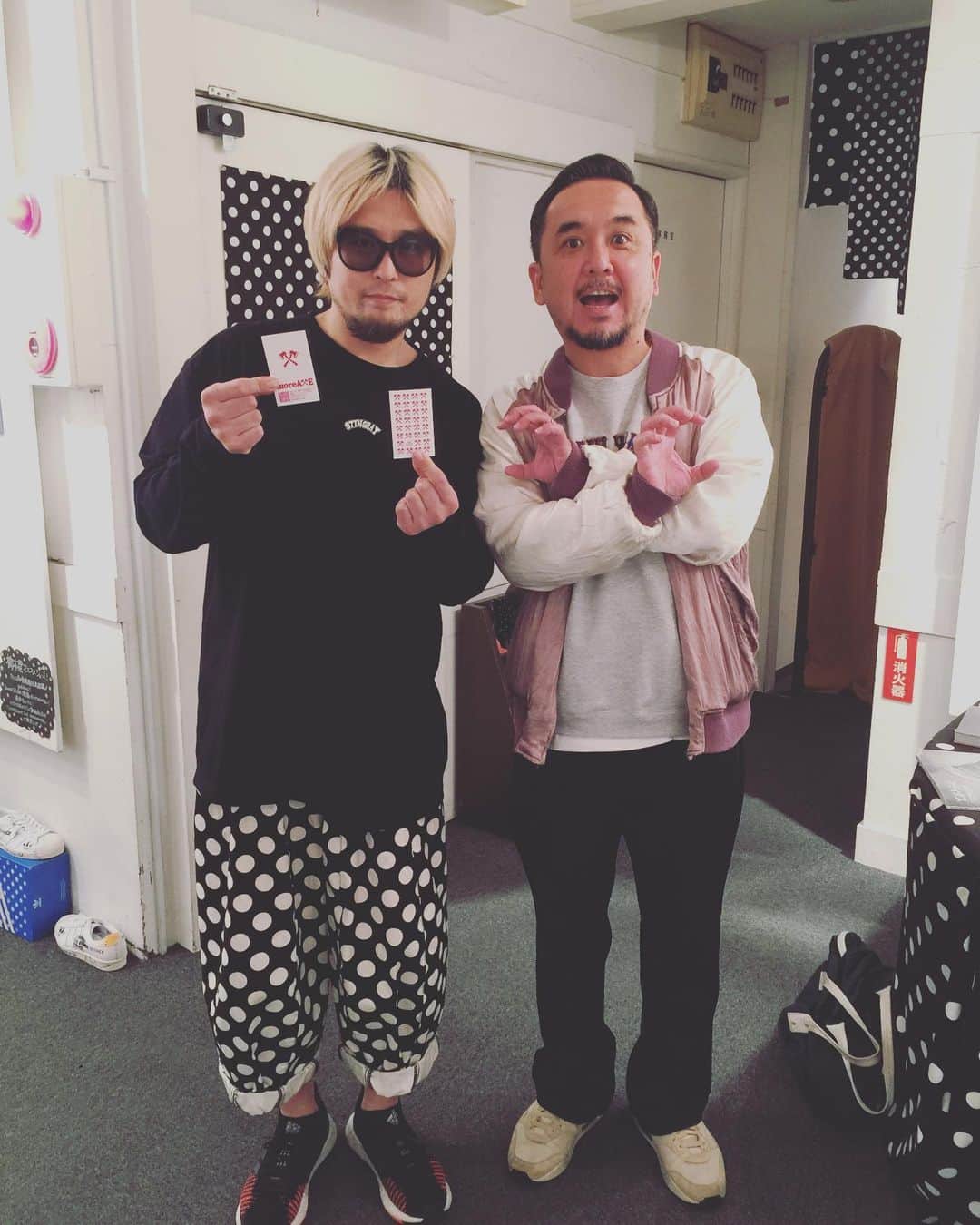 のインスタグラム：「STINGRAY福岡にmore AXEの山下湯ニーさんが来てくれました！ #moreaxe #恩礼良く」