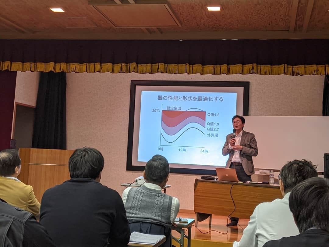 有限会社 稲葉製材住宅のインスタグラム：「ども🤥 今日もお勉強🧐 松尾さんによるエアコンの選び方や マニアックな内容までちょっと触れたり すげー内容でした⭐ 夏の日差しをいかに遮るか… これが重要なポイントですね🤔  #勉強ウィーク #エアコン選び #暮らしやすい家 #使いやすい家 #丁寧な家づくり #おしゃれな家 #かっこいい家 #おしゃれな暮らし #暮らし #デザイン #いい家 #工務店 #家づくり #家 #マイホーム #田舎暮らし #熊本 #玉名 #山鹿 #和水 #長洲 #岱明 #天水 #横島 #南関 #稲葉製材住宅 #イナバ」