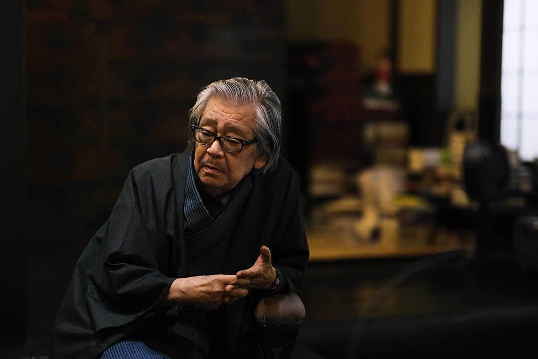 太田好治のインスタグラム：「筒井康隆さん。https://news.yahoo.co.jp/feature/1508 #sigmafp」