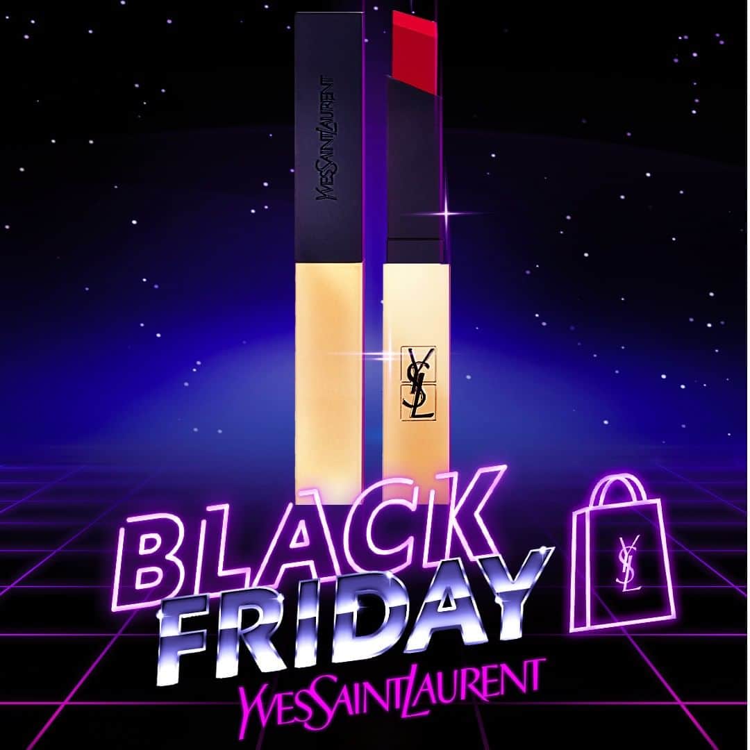 Yves Saint Laurent Beautyさんのインスタグラム写真 - (Yves Saint Laurent BeautyInstagram)「Your faves are all coming out to play tomorrow... ROUGE PUR COUTURE THE SLIM in N°1 ROUGE EXTRAVAGANT #yslbeauty #theslim  #blackfriday」11月28日 17時59分 - yslbeauty